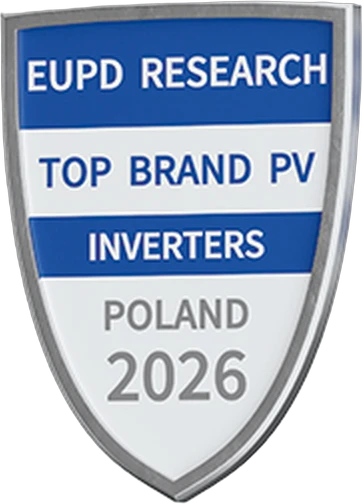 Znak Top Brand PV Inverters Poland 2026, EUPD Research