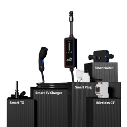 DEYE Smart — ekosystem: Smart TX, Wireless CT, Smart EV Charger, Smart Plug, Smart Switch