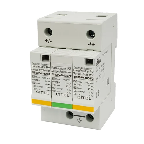 Ogranicznik przepięć DC Typ 2 DS50PVS-1000/G do PV - C480341
