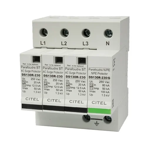 Ogranicznik przepięć AC 230V Typ 1+2 DS134R-230/G - C571524