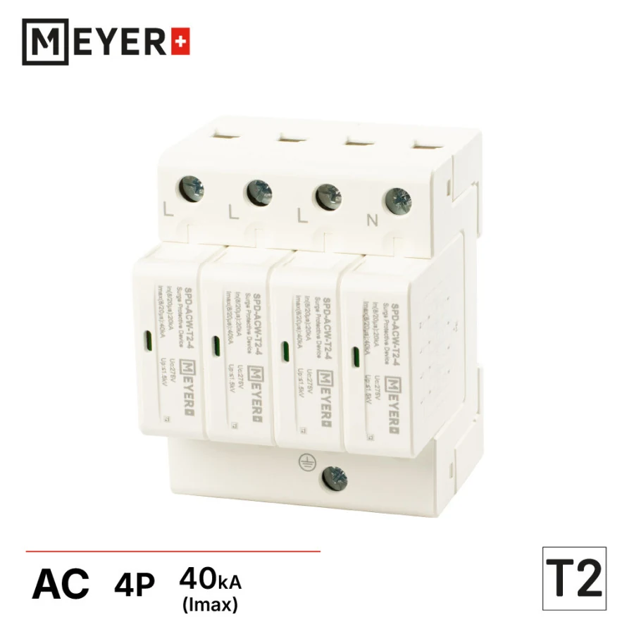 Meyer SPD-ACW-T2-4 — ogranicznik przepięć AC typ 2, 4P