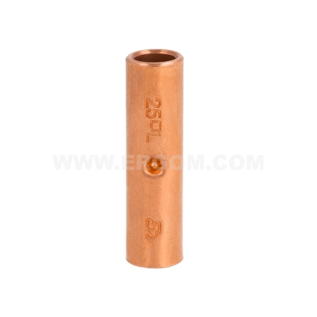 ERGOM ZM 25 — tulejka łącząca miedziana 25 mm²