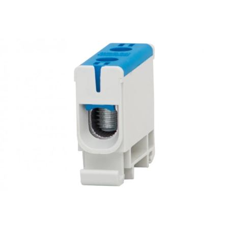 F-ELEKTRO F2.0120 — listwa zaciskowa ZU 1-torowa 2,5–50 mm², niebieska