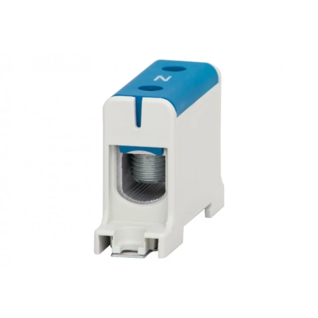 F-ELEKTRO F2.0282 — listwa zaciskowa ZU 1-torowa 16–95 mm², niebieska